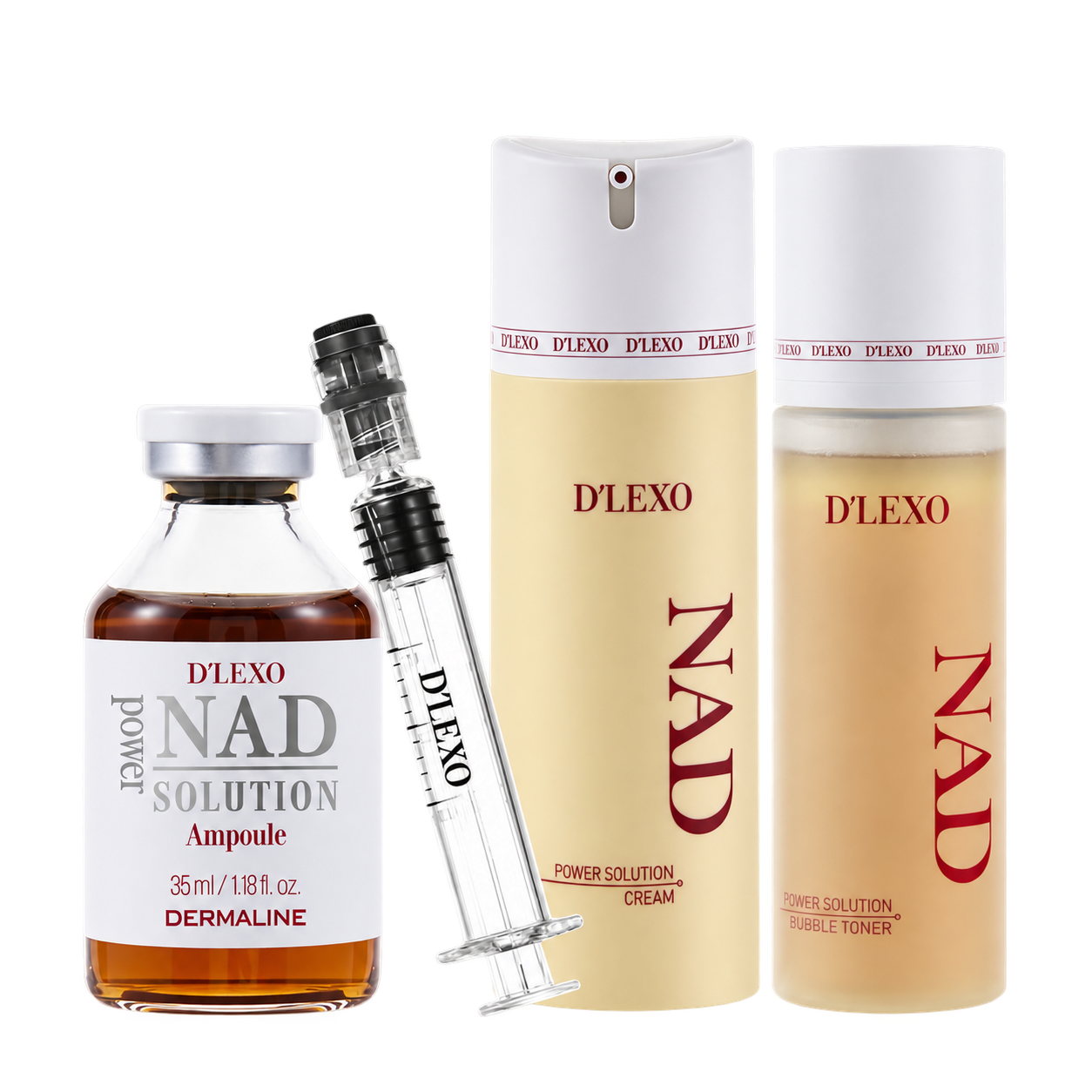 NAD Power Solution 3-Step Skincare Set