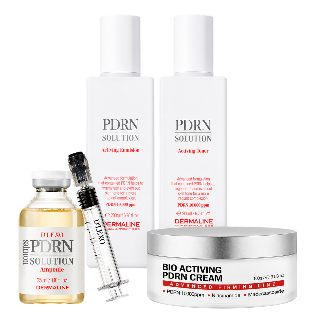 PDRN Solution 4-Step Skincare Set